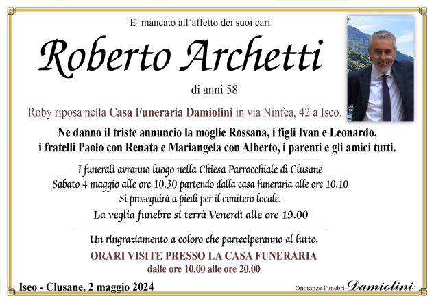 Sig. Roberto Archetti