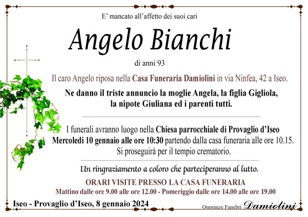 Sig. Angelo Bianchi