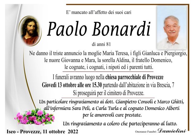 Sig. Paolo Bonardi