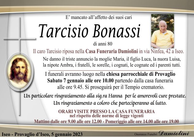 Sig. Tarcisio Bonassi