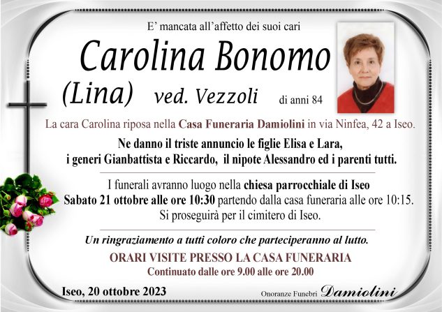 Sig.ra Lina Bonomo