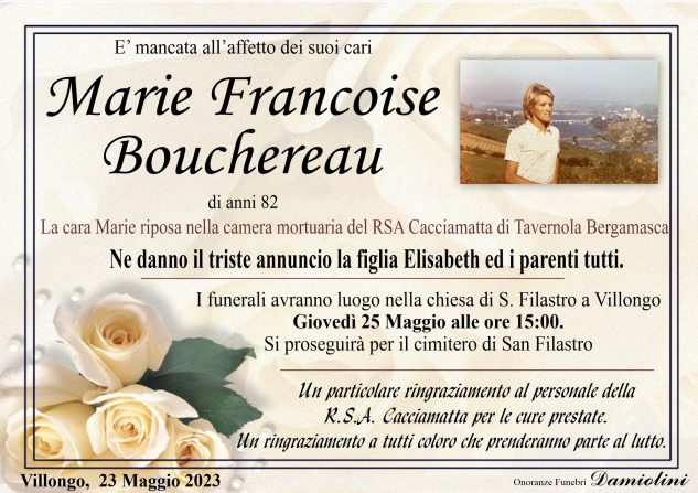 Sig.ra Marie Francoise Bouchereau