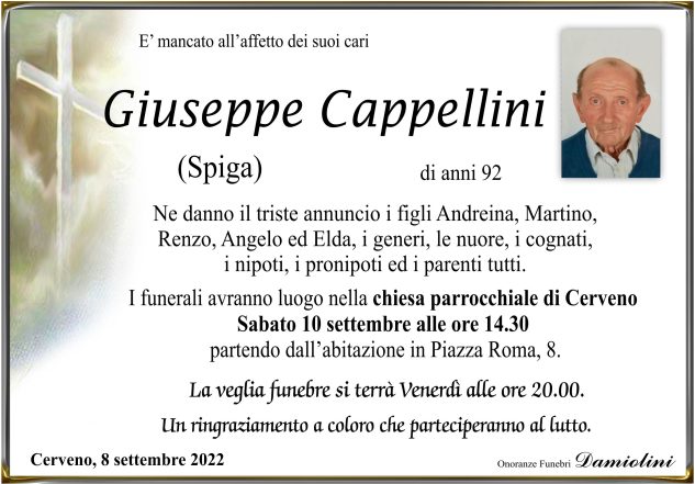 Sig. Giuseppe Cappellini