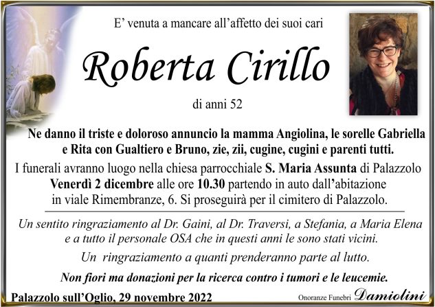 Sig.ra Roberta Cirillo