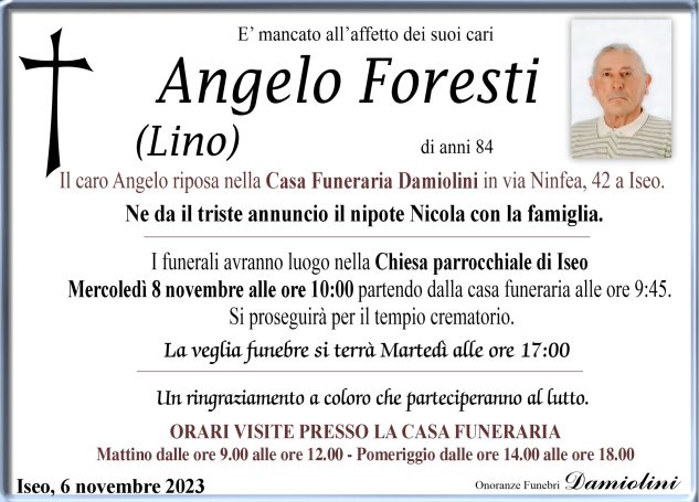 Sig. Angelo Foresti