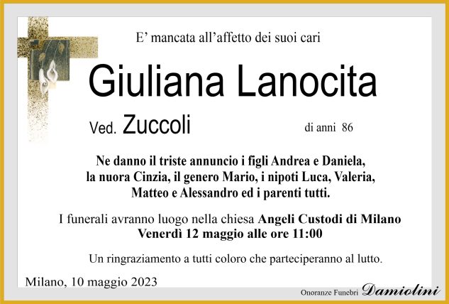 Sig.ra Giuliana Lanocita