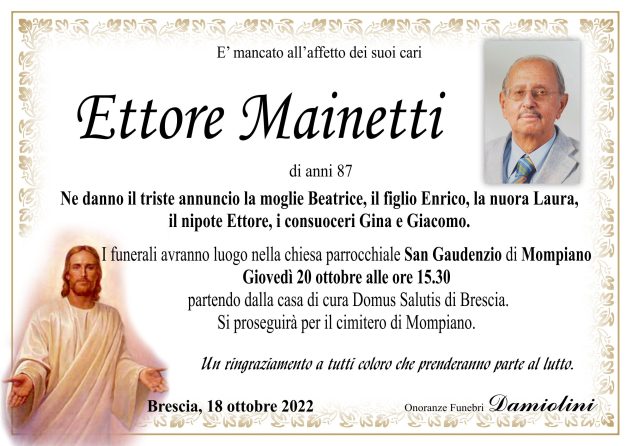 Sig. Ettore Mainetti