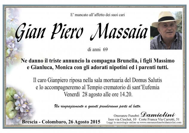Sig. Gian Piero Massaia
