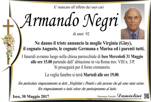 Sig. Armando Negri