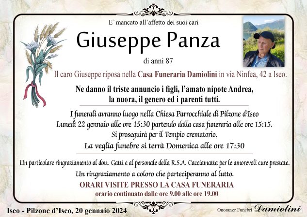 Sig. Giuseppe Panza