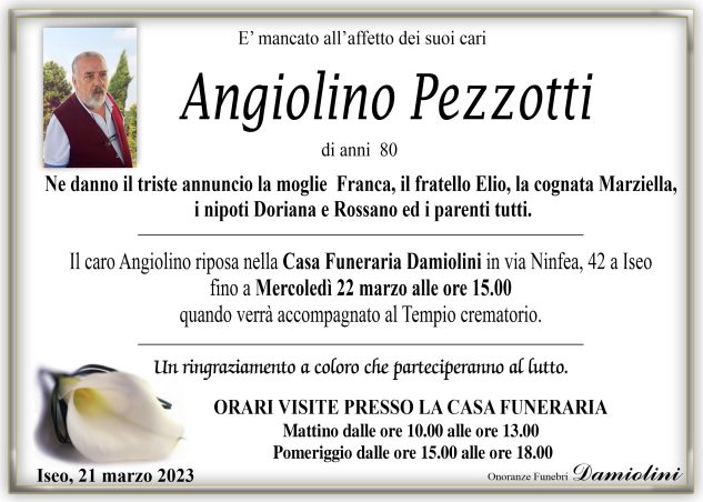 Sig. Angelo Pezzotti
