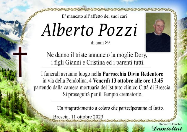 Sig. Alberto Pozzi