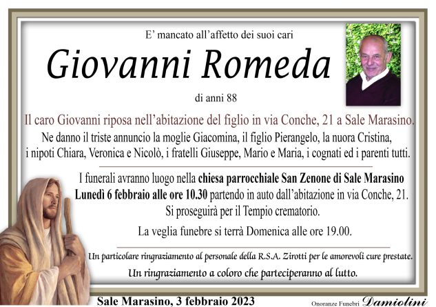Sig. Giovanni Romeda