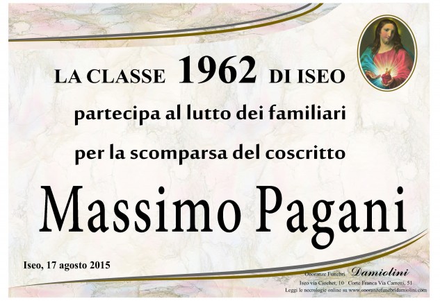 Classe 1962 – Massimo Pagani