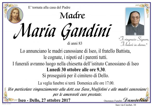 Madre Maria Gandini